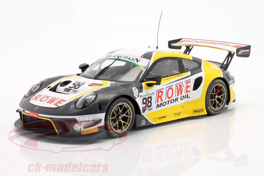 Porsche 911 GT3 R #98 5th 24h Spa 2019 Rowe Racing 1:18 Ixo