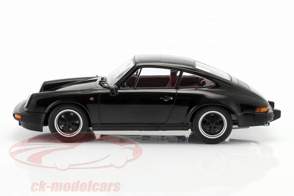 Porsche 911 SC Coupe year 1983 black 1:18 KK-Scale