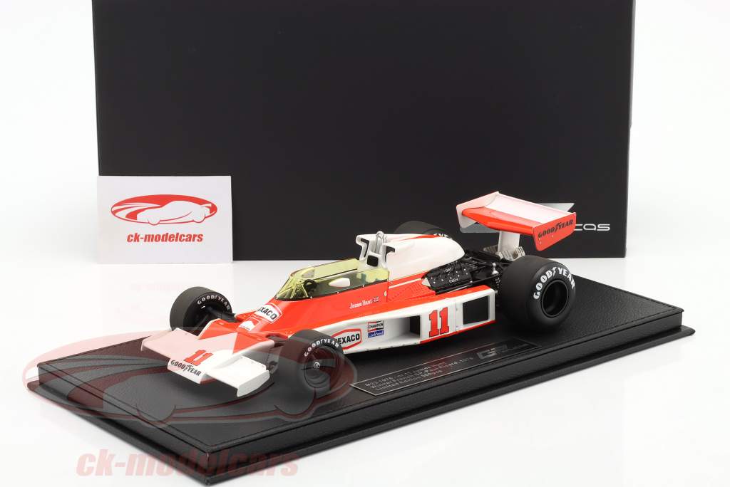 J. Hunt McLaren M23 #11 vinder fransk GP formel 1 Verdensmester 1976 1:18 GP Replicas