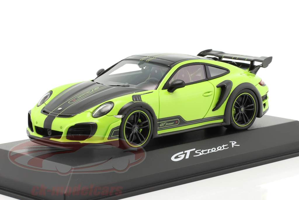 Techart GTstreet R Porsche modificación dafne verde 1:43 Cartima