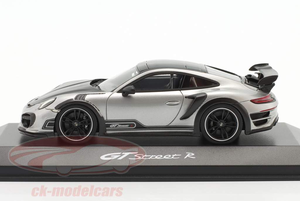 Techart GTstreet R Porsche modification GT silver 1:43 Cartima