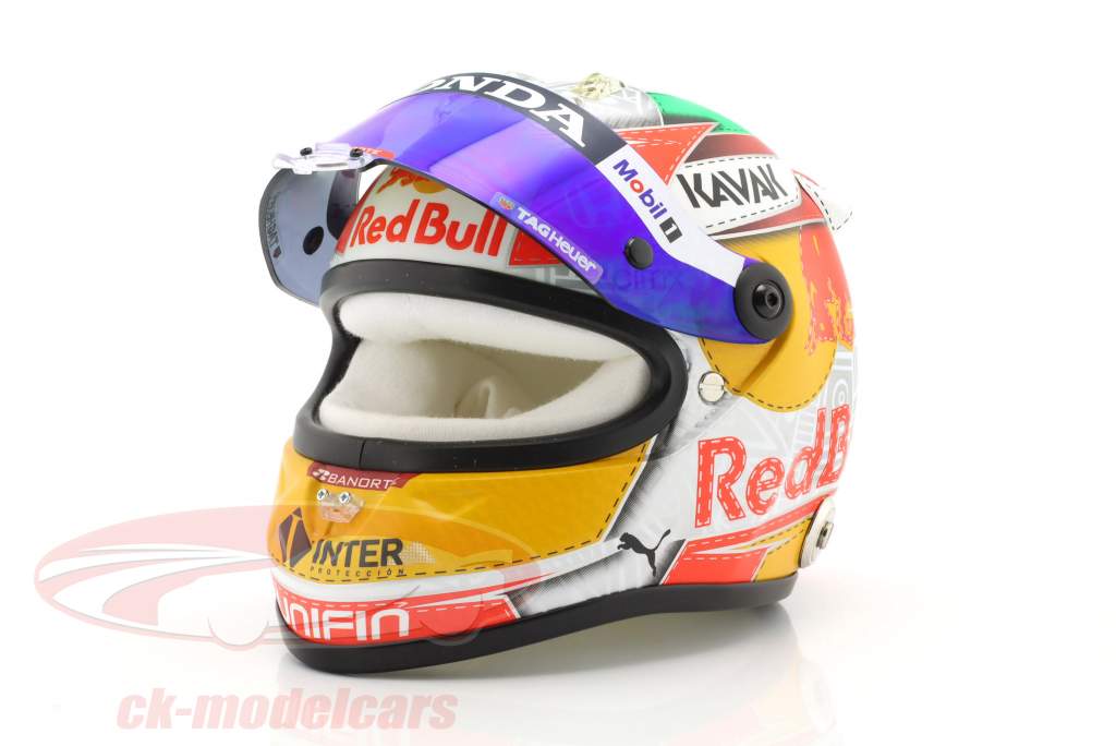 Sergio Perez #11 6th Austria GP formula 1 2021 helmet 1:2 Schuberth