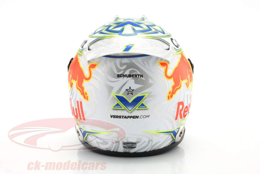 Max Verstappen #1 2º Áustria GP Fórmula 1 Campeão mundial 2022 capacete 1:2 Schuberth