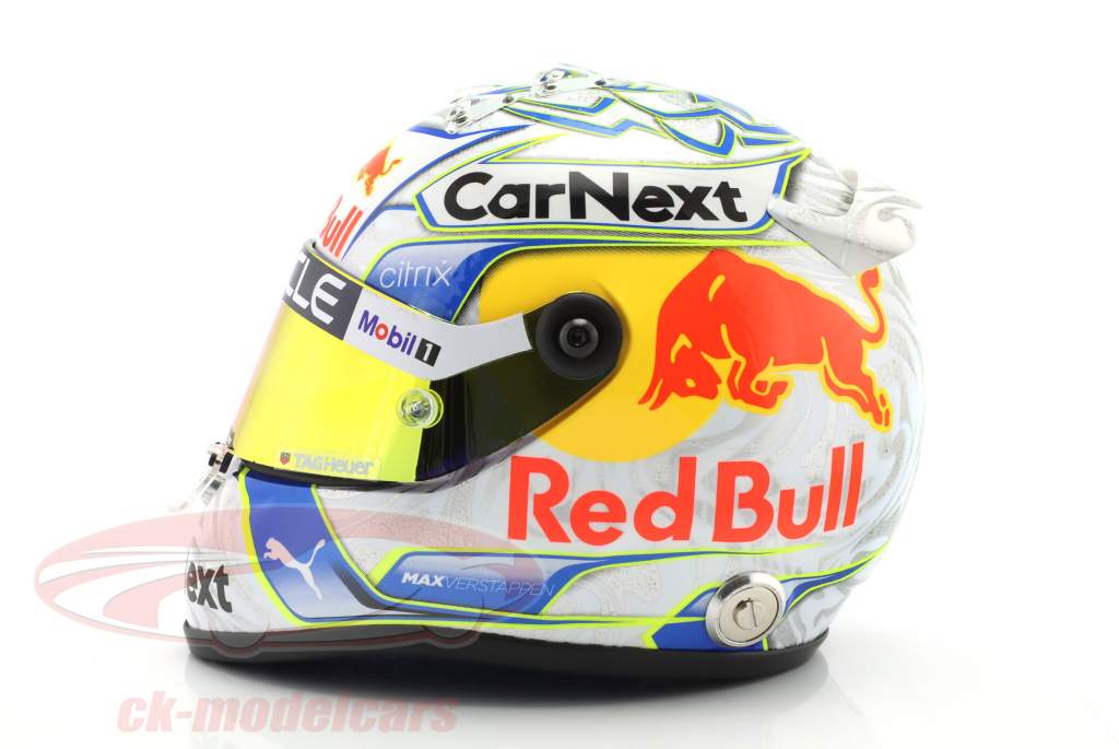 Max Verstappen #1 2-й Австрия GP формула 1 Чемпион мира 2022 шлем 1:2 Schuberth