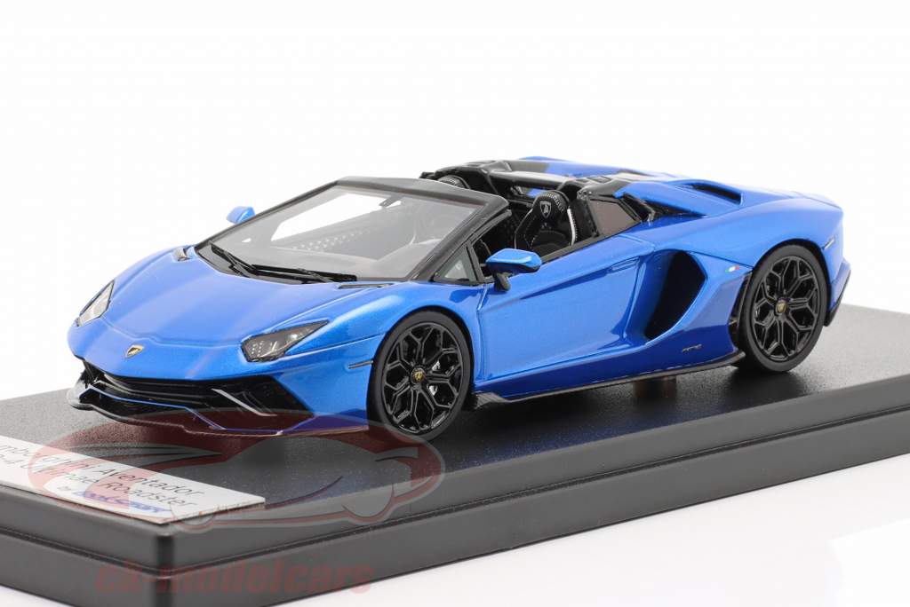 Lamborghini Aventador LP780-4 Ultimae Roadster 2021年 tawaret 青い 1:43 LookSmart
