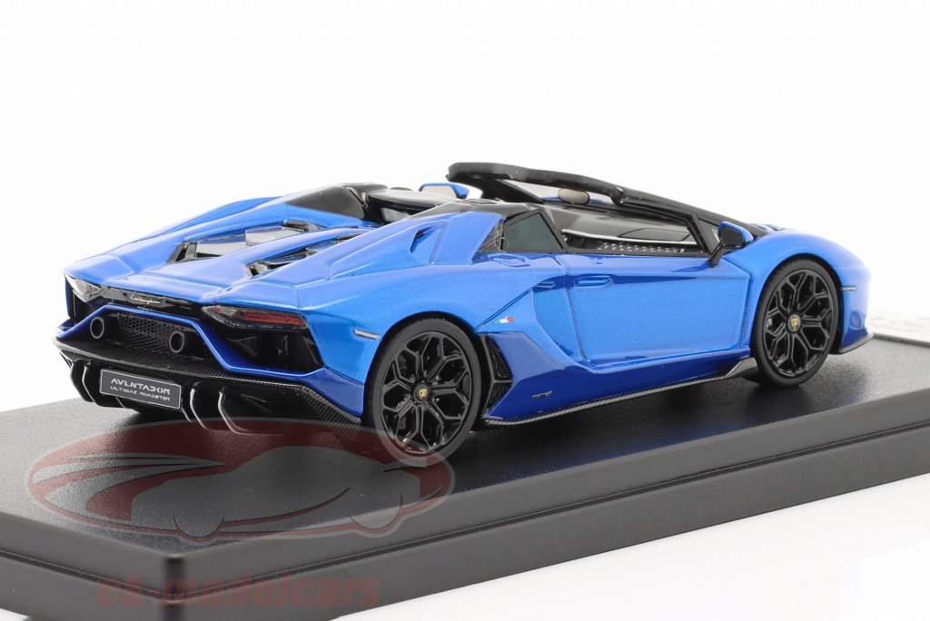 Lamborghini Aventador LP780-4 Ultimae Roadster 2021 tawaret синий 1:43 LookSmart