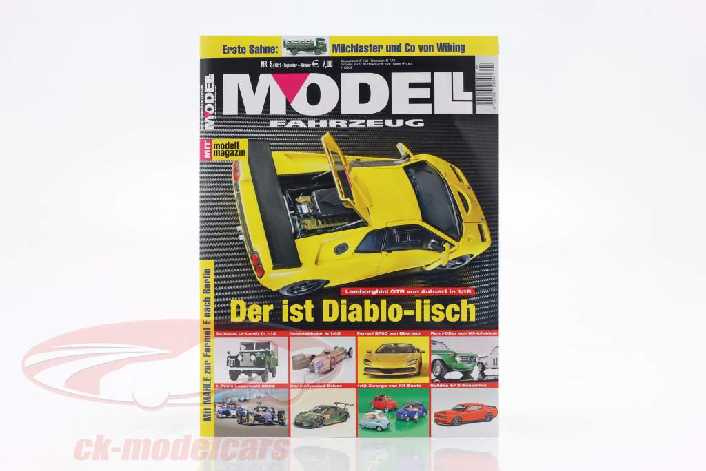 magazine MODELLFAHRZEUG Edition September / October - No. 5 / 2022