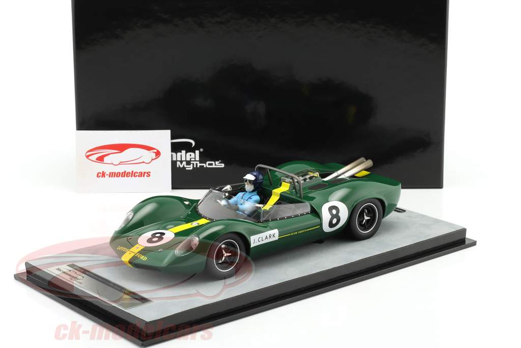 Lotus 40 #8 Brands Hatch Guards Trophy 1965 Jim Clark 1:18 Tecnomodel