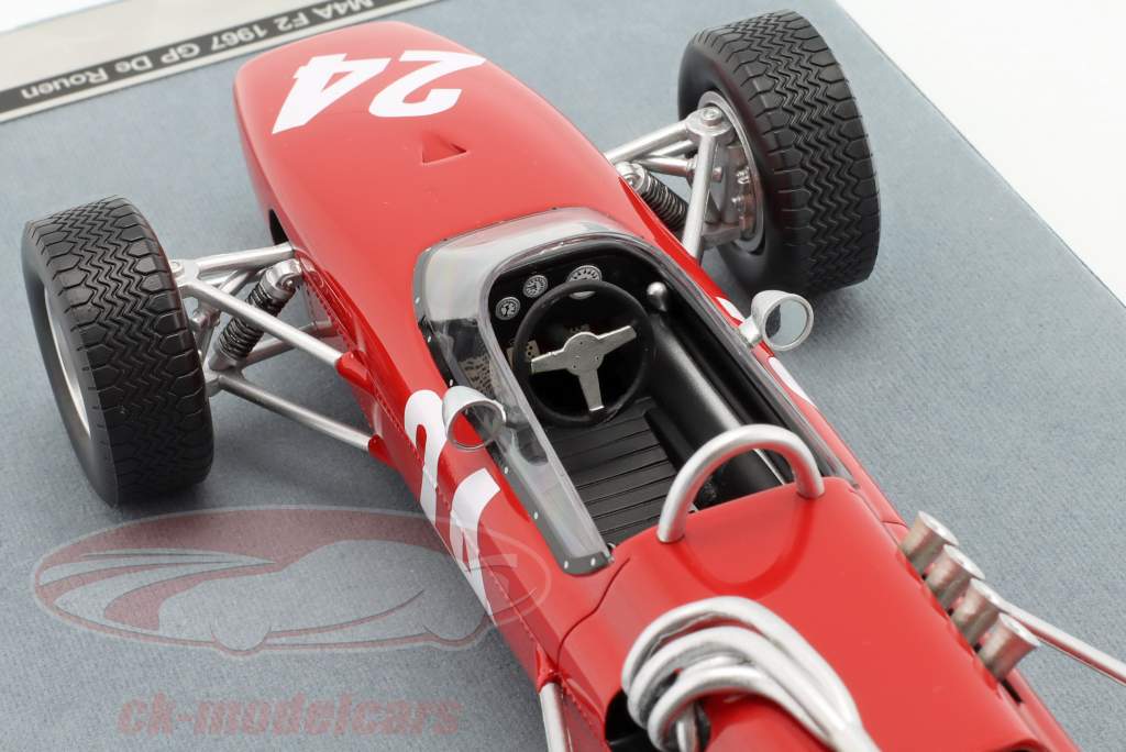 McLaren M4A #24 2 GP Rouen formel 2 Bruce McLaren 1967 1:18 Tecnomodel