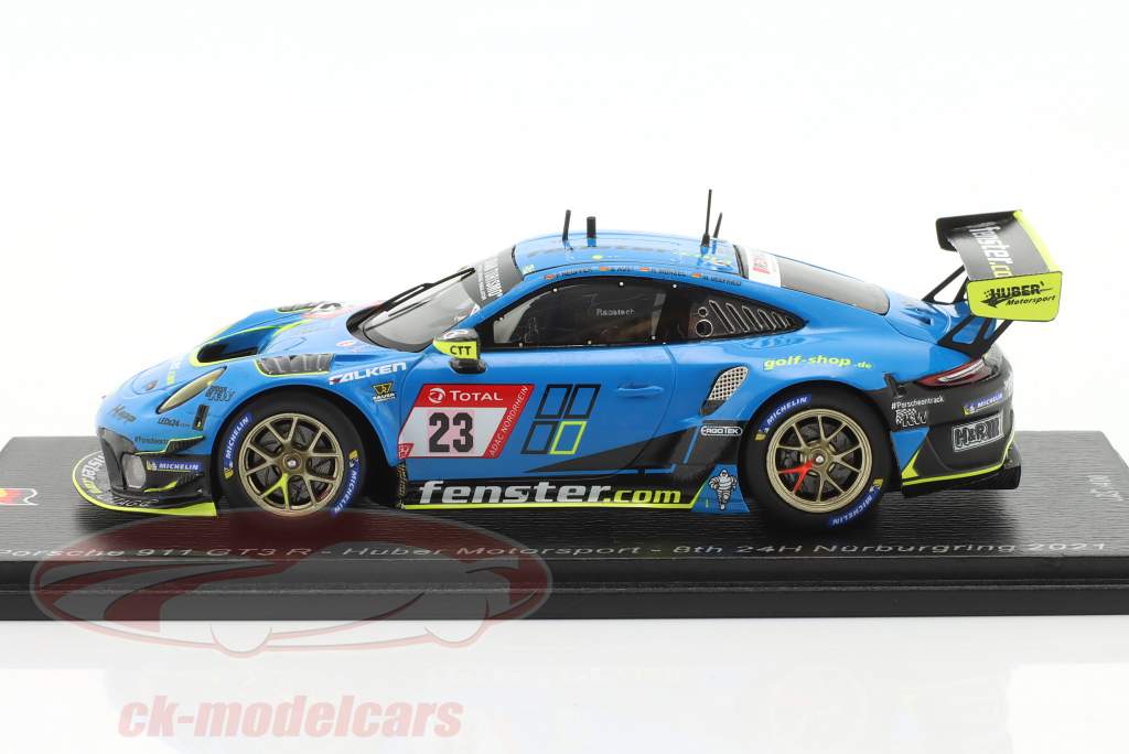 Porsche 911 GT3 R #23 8 24h Nürburgring 2021 Huber Motorsport 1:43 Spark