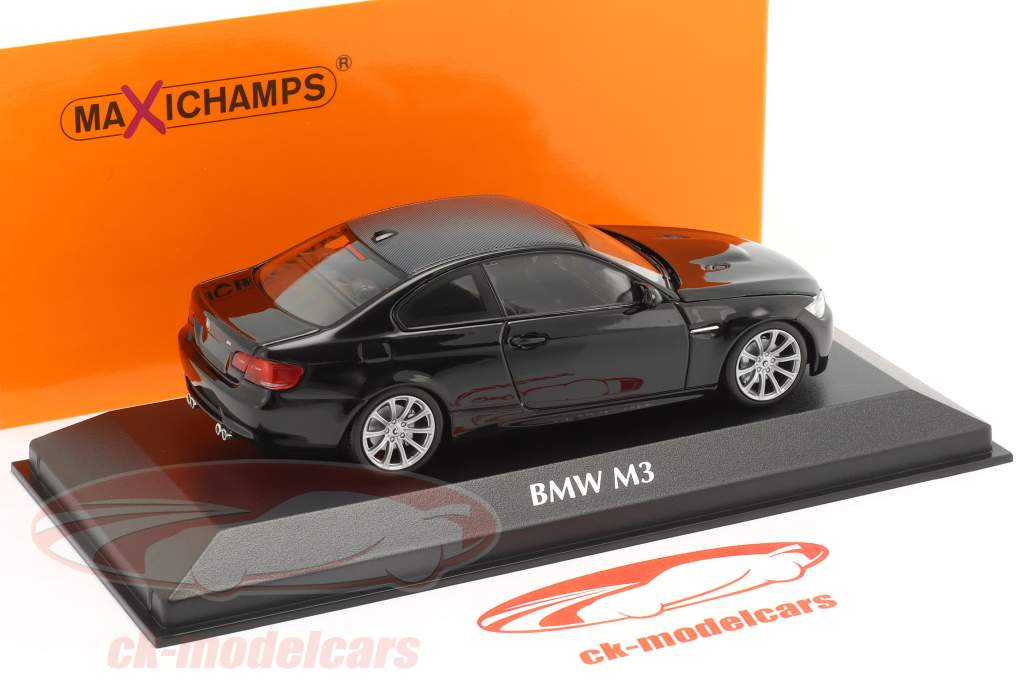 BMW M3 (E92) Baujahr 2008 schwarz 1:43 Minichamps
