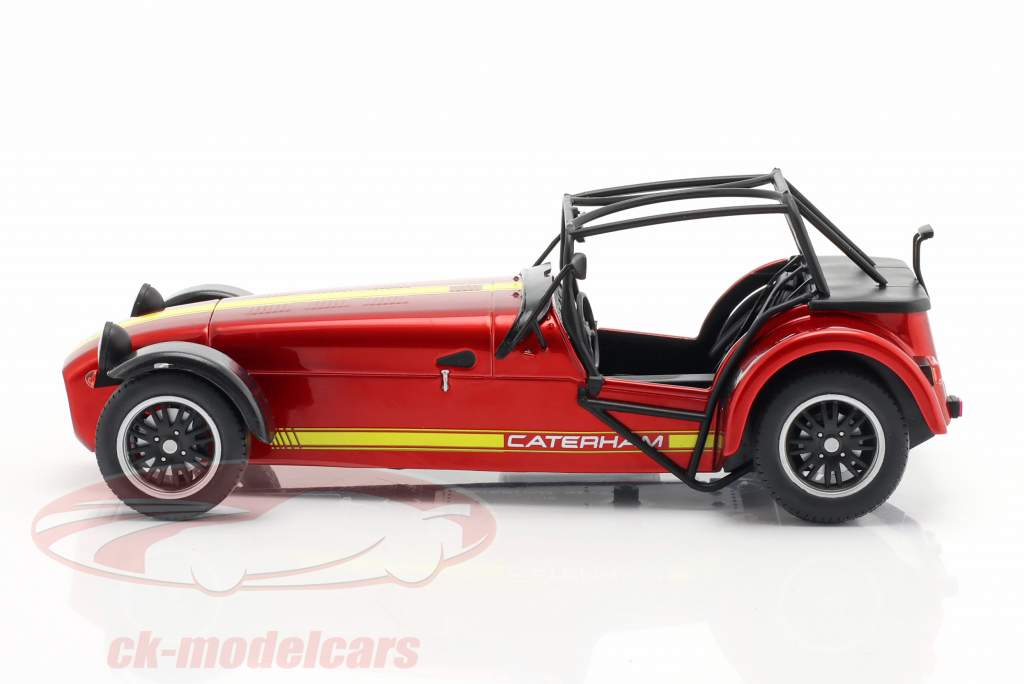 Caterham Seven 275 Construction year 2014 red / yellow 1:18 Solido