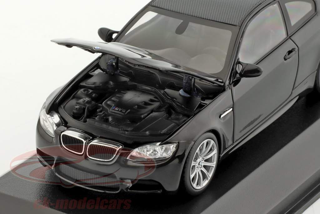 BMW M3 (E92) Construction year 2008 black 1:43 Minichamps