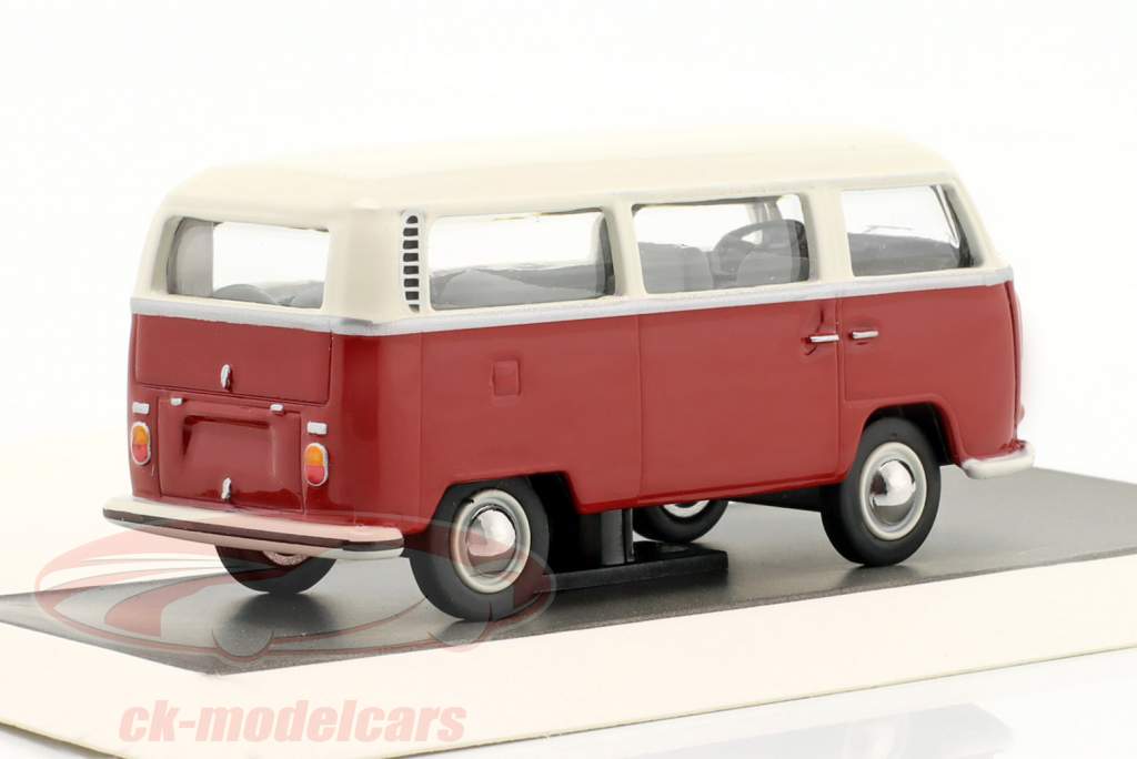 Volkswagen VW T2 Bus rojo / Blanco 1:64 Schuco