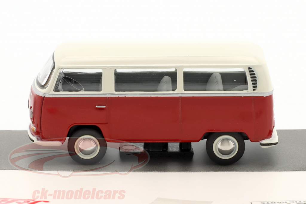 Volkswagen VW T2 Bus red / White 1:64 Schuco
