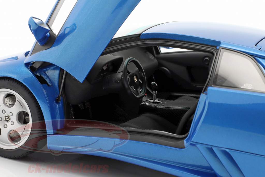 Lamborghini Diablo SE30 Año de construcción 1993 azul metálico 1:18 AUTOart