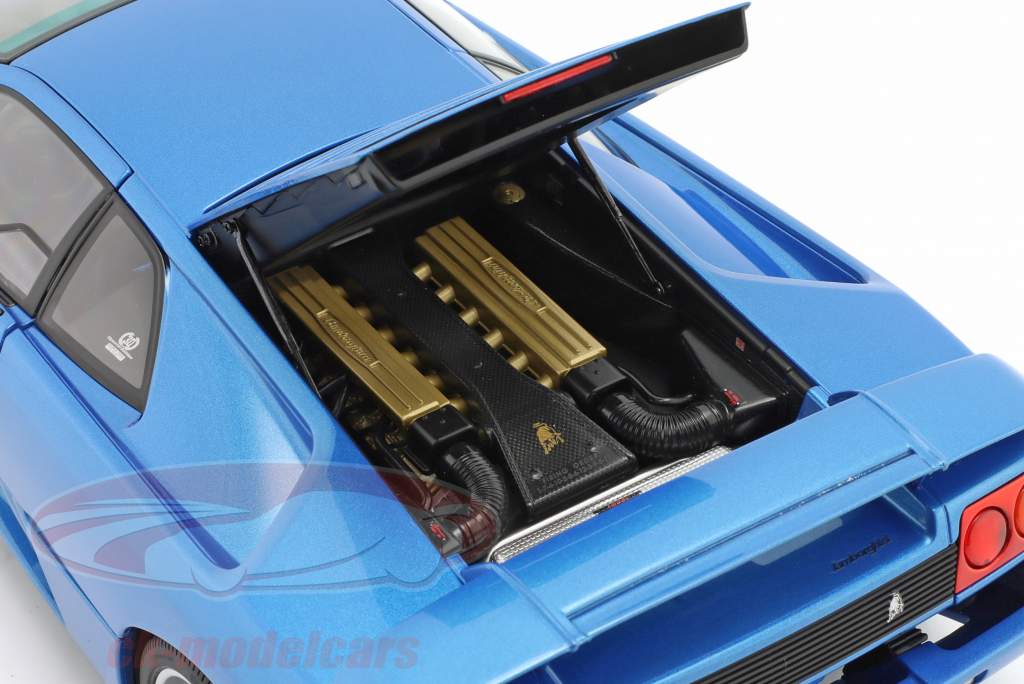 Lamborghini Diablo SE30 Año de construcción 1993 azul metálico 1:18 AUTOart