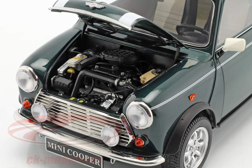 Mini Cooper british racing grøn 1:12 Schuco