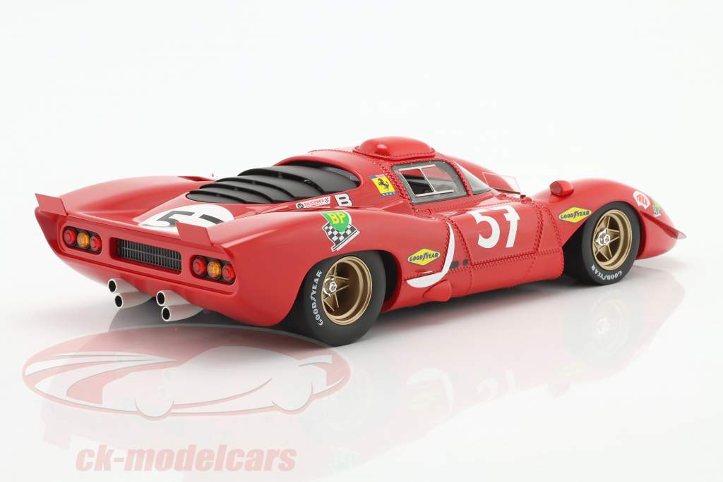 MAXIMA Scale Model 118 Ferrari 312 P 57 24h LeMans 1970 C. Parsons, T