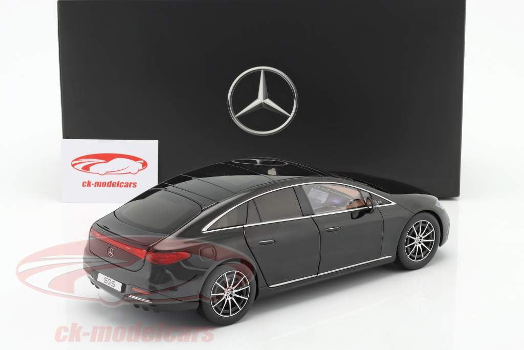 Mercedes-Benz EQS (V297) Baujahr 2022 obsidianschwarz 1:18 NZG