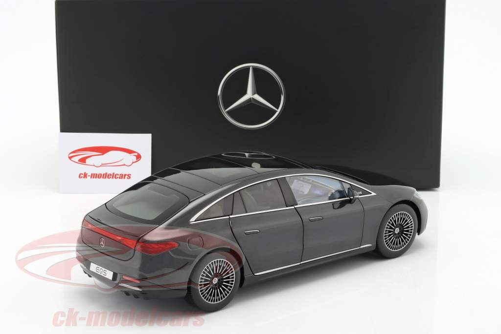 Mercedes-Benz EQS (V297) Année de construction 2022 gris graphite 1:18 NZG