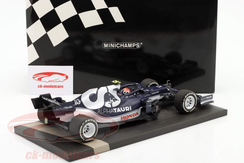 Pierre Gasly AlphaTauri AT02 #10 Bahrain GP fórmula 1 2021 1:18 Minichamps