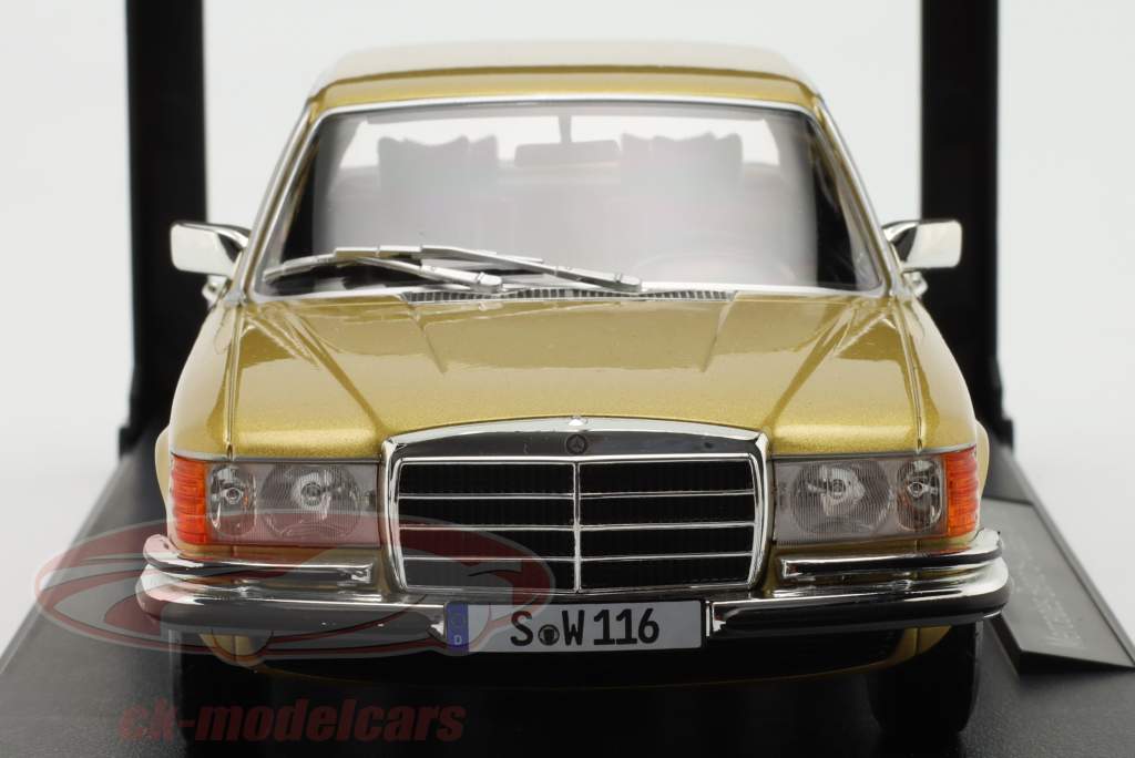 Mercedes-Benz S-Klasse 450 SEL 6.9 (W116) 1975-1980 gold 1:18 iScale / 2. Wahl