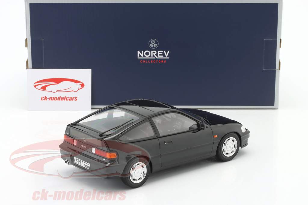 Honda CRX Byggeår 1990 sort 1:18 Norev