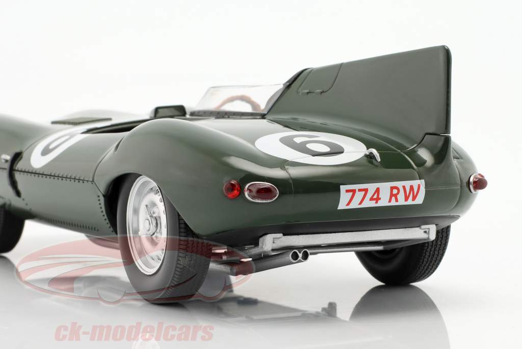 Jaguar D-Type #6 победитель 24h LeMans 1955 Mike Hawthorn, Ivor Bueb 1:18 CMR
