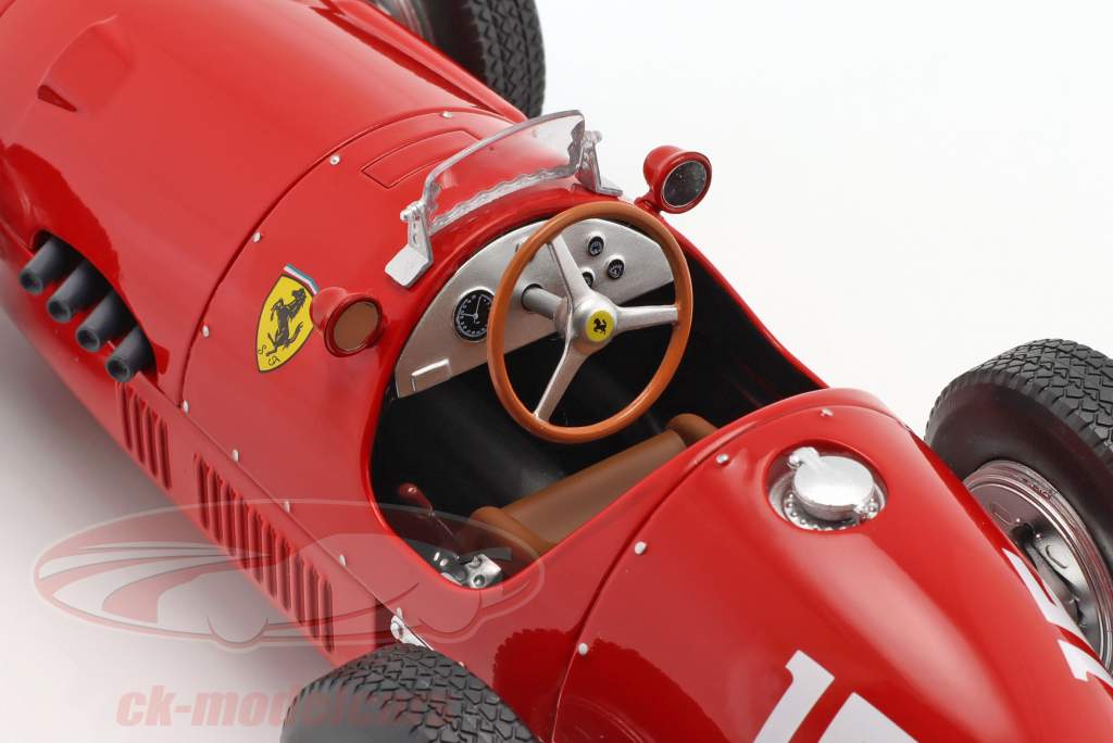 A. Ascari Ferrari 500 F2 #15 vinder britisk GP F1 Verdensmester 1952 1:18 CMR