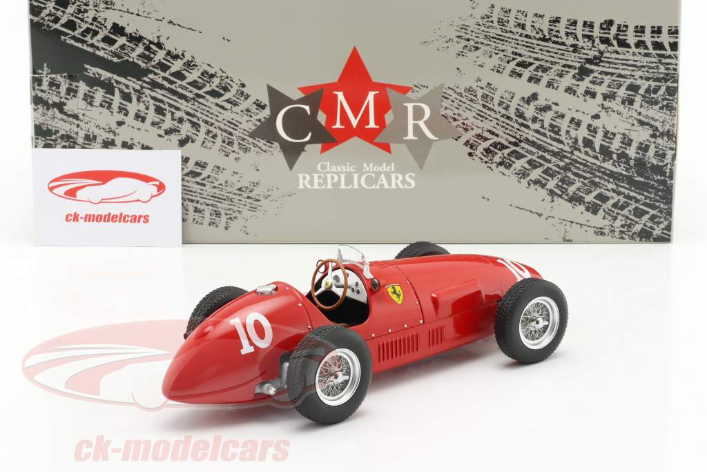 A. Ascari Ferrari 500 F2 #10 Sieger Argentinien GP F1 Weltmeister 1953 1:18 CMR
