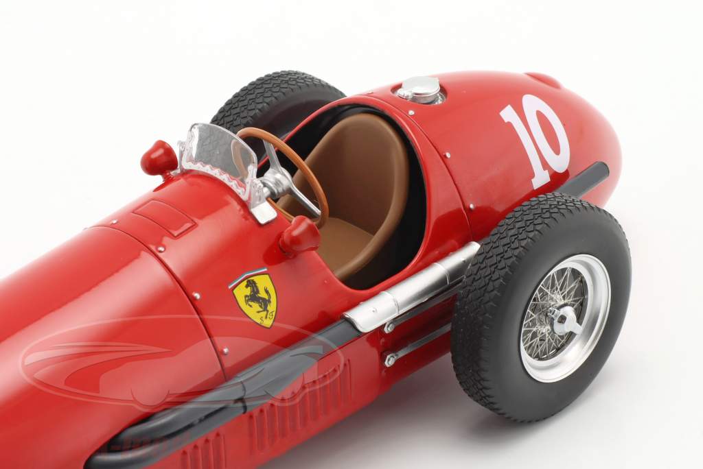 A. Ascari Ferrari 500 F2 #10 vencedora Argentina GP F1 Campeão mundial 1953 1:18 CMR
