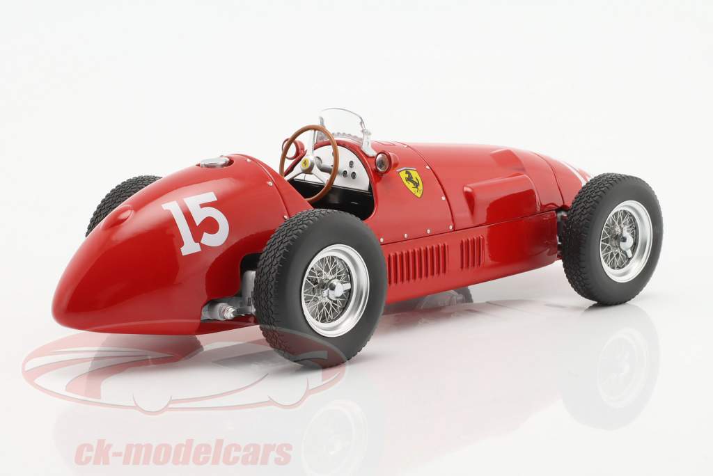 A. Ascari Ferrari 500 F2 #15 победитель британский GP F1 Чемпион мира 1952 1:18 CMR
