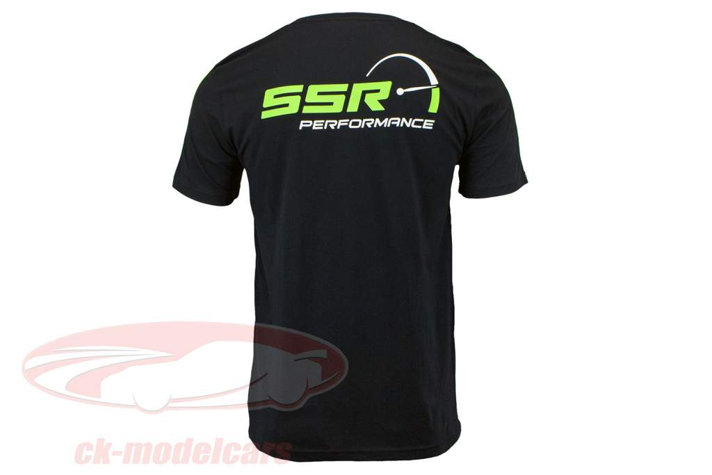 SSR Performance t-shirt #92 zwart / groente