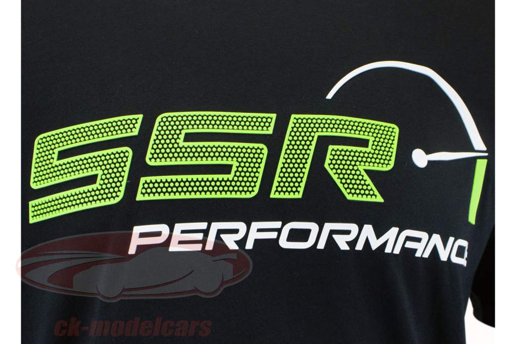 SSR Performance team t-shirt zwart