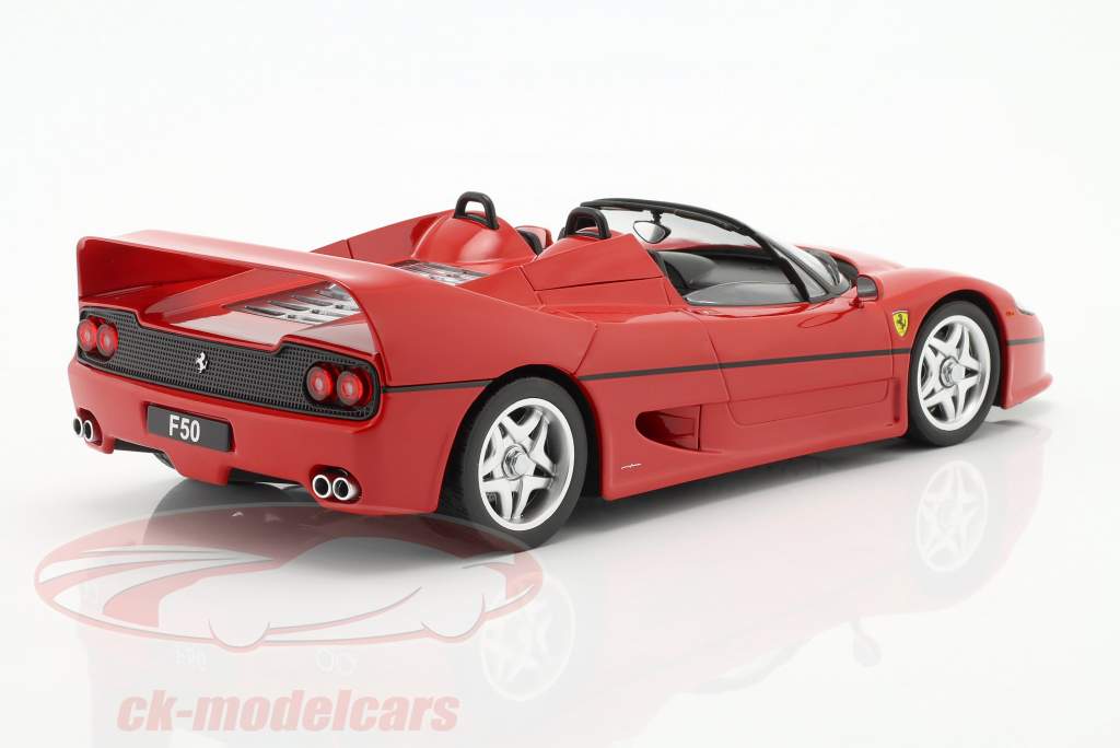 Ferrari F50 Cabrio Baujahr 1995 rot 1:18 KK-Scale 