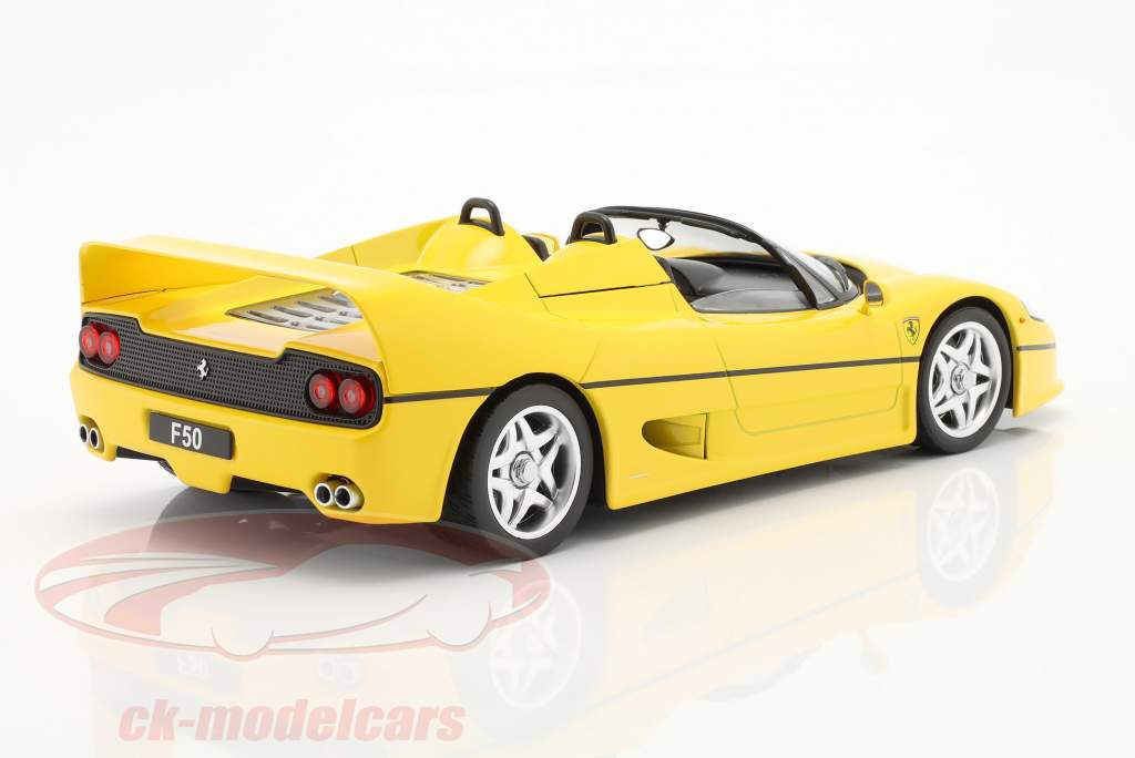 Ferrari F50 Cabrio Год постройки 1995 желтый 1:18 KK-Scale