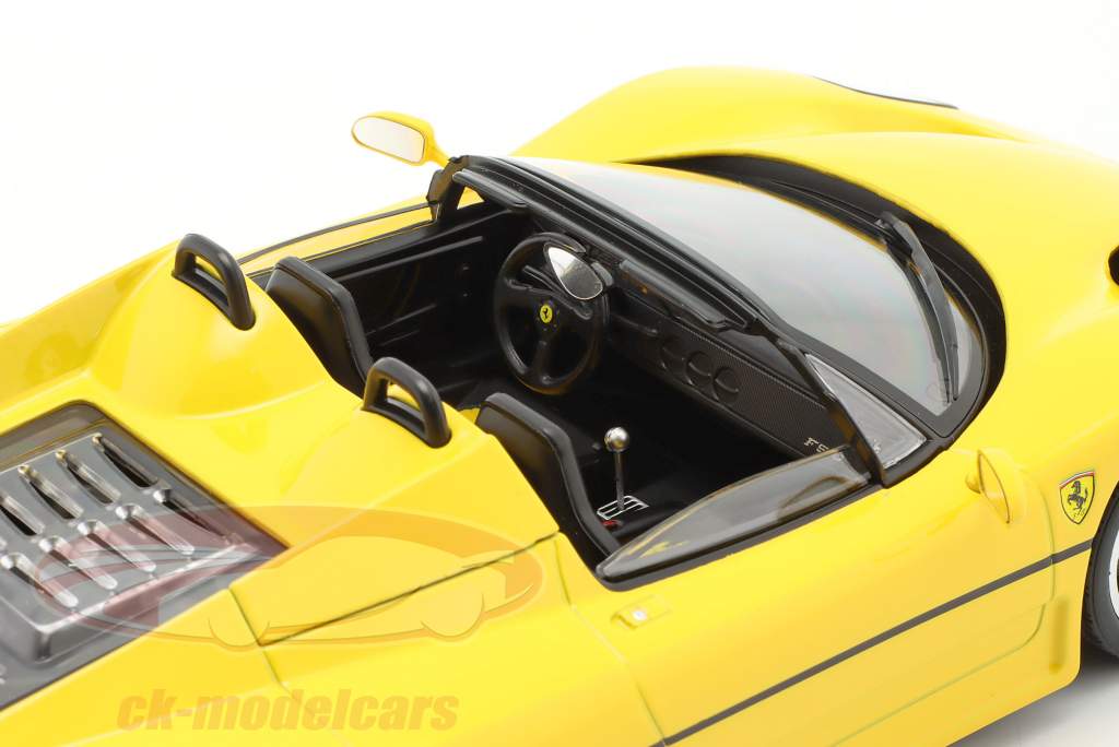 Ferrari F50 Cabrio 建設年 1995 黄色 1:18 KK-Scale