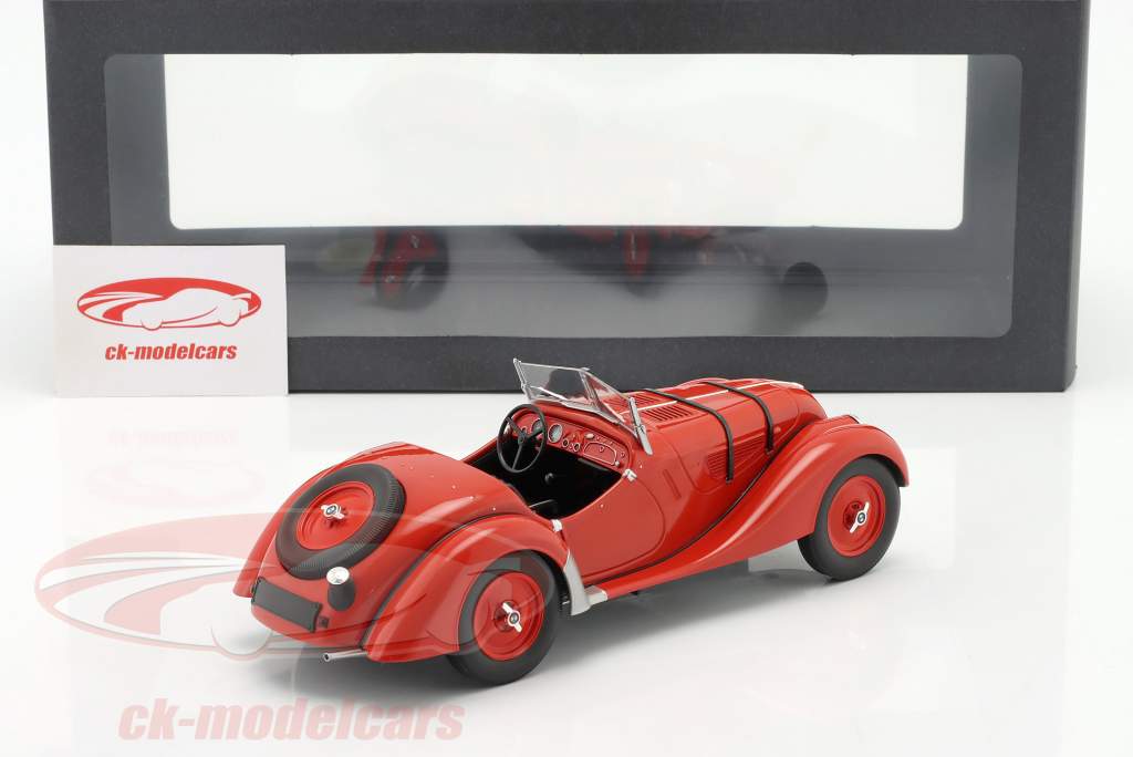 BMW 328 Roadster Año de construcción 1936 rojo modelo especial de BMW 1:18 Minichamps