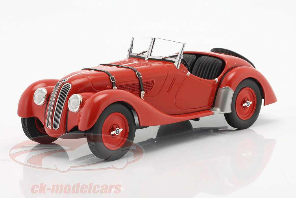 BMW 328 Roadster Baujahr 1936 rot Sondermodell von BMW 1:18 Minichamps