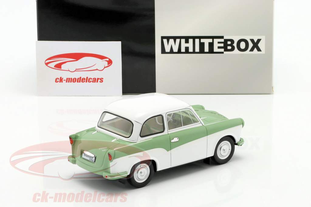 Trabant P 50 green / white 1:24 WhiteBox