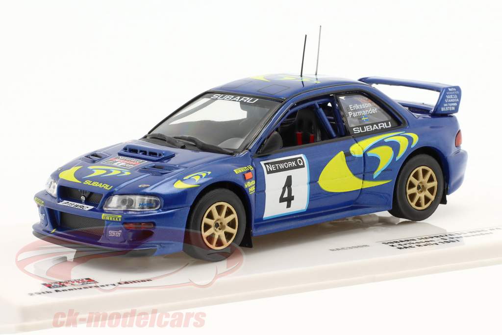 Subaru Impreza S5 WRC #4 RAC rally 1997 Eriksson, Parmander 1:43 Ixo