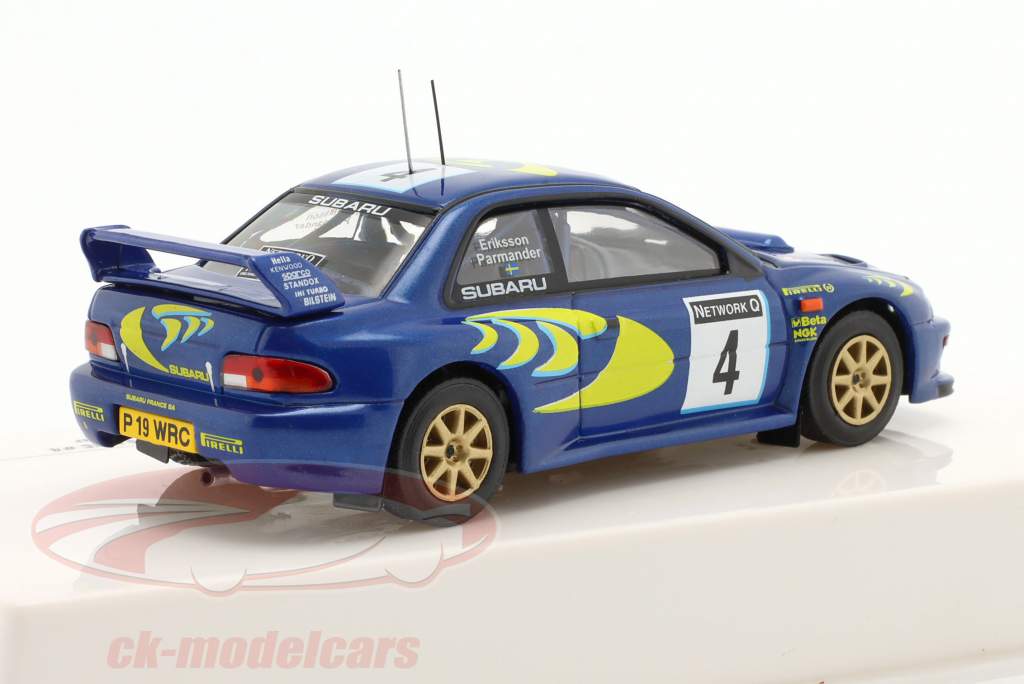 Subaru Impreza S5 WRC #4 RAC reunión 1997 Eriksson, Parmander 1:43 Ixo