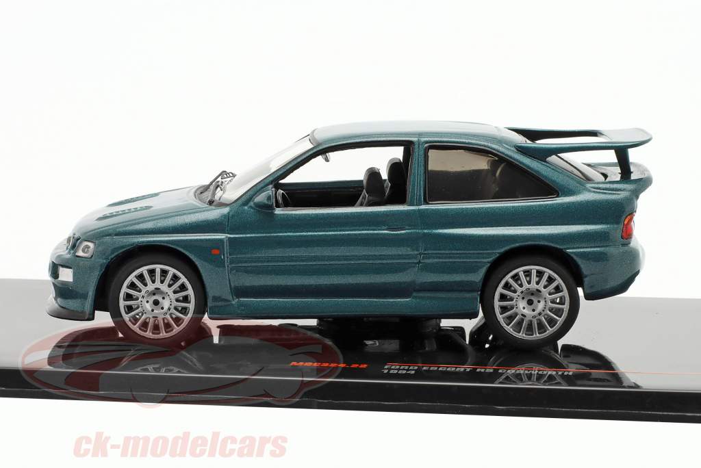 Ford Escort RS Cosworth Año de construcción 1994 verde metálico 1:43 Ixo