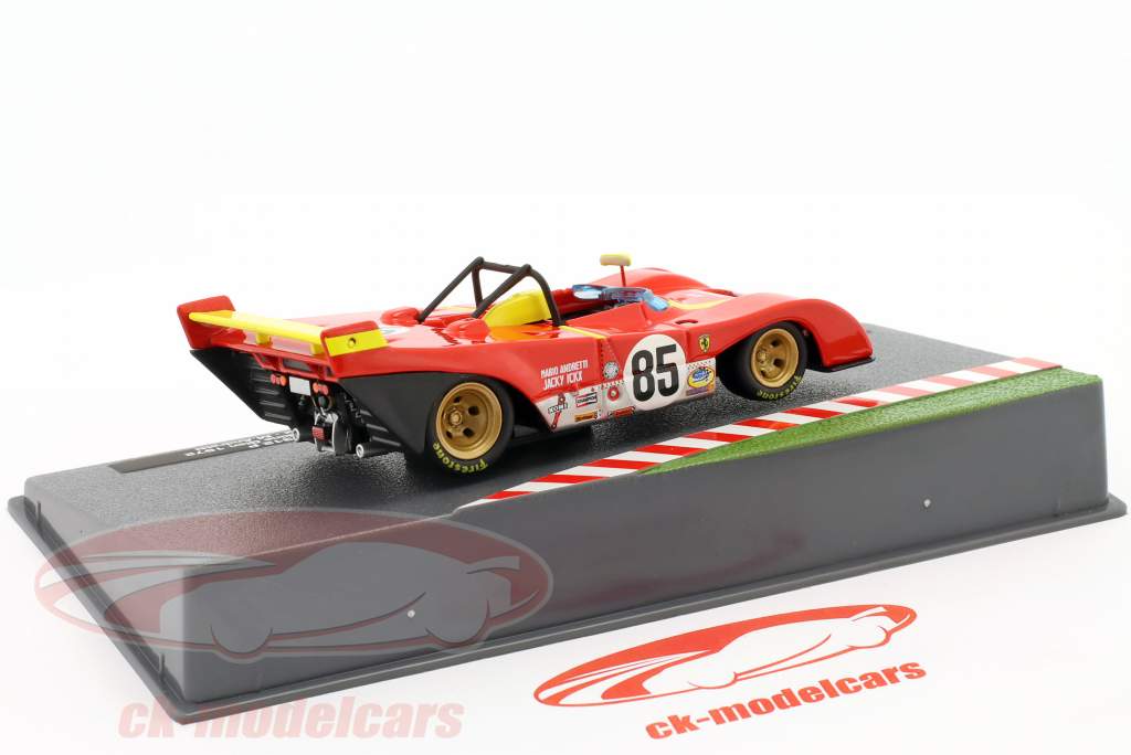 Ferrari 312 PB #85 gagnant 6h Watkins Glen 1972 Andretti, Ickx 1:43 Altaya