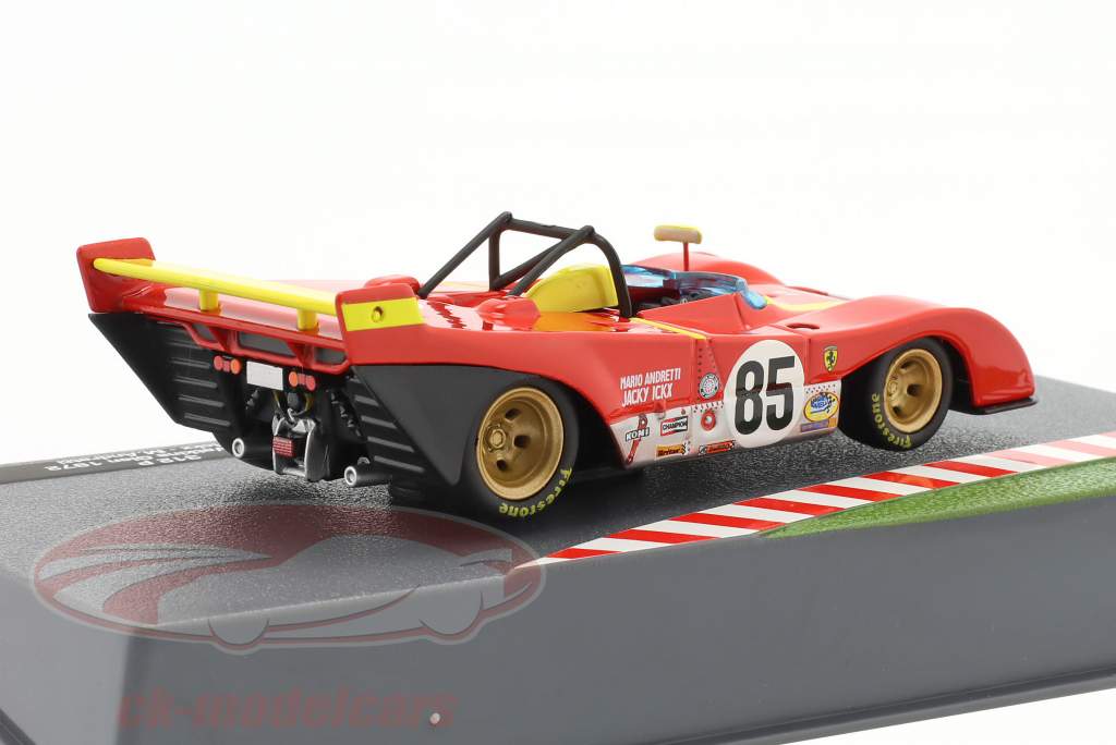 Ferrari 312 PB #85 gagnant 6h Watkins Glen 1972 Andretti, Ickx 1:43 Altaya
