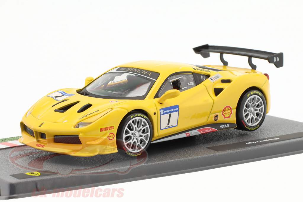 1/43 BBR Ferrari 812 Competizione A color Blue capri set on black leather base limited 10 pieces