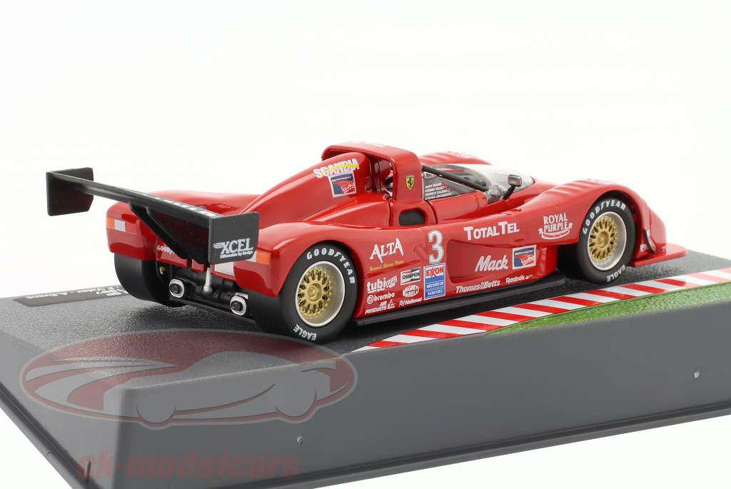 Ferrari F333 SP #3 winnaar 12h Sebring 1997 Team Scandia 1:43 Altaya