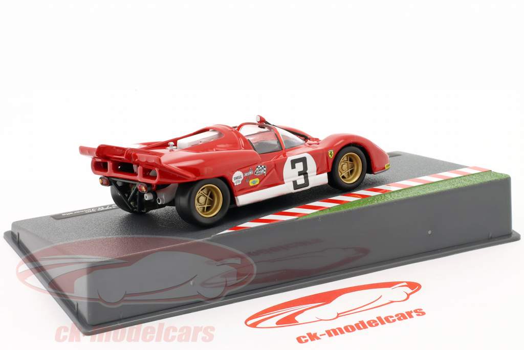 Ferrari 512 S #3 2 1000km Monza 1970 I. Giunti, N. Vaccarella 1:43 Altaya