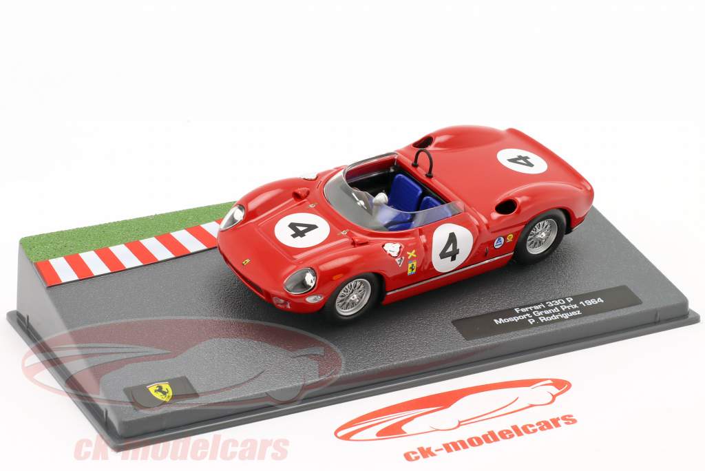 Ferrari 330 P #4 победитель Mosport Grand Prix 1964 P. Rodriguez 1:43 Altaya